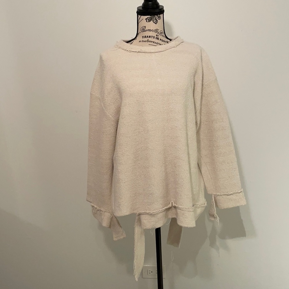 Cream Women's Top